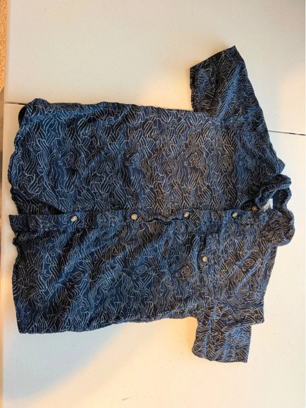 Old Navy Boys' Short Sleeve Button-Down Shirt